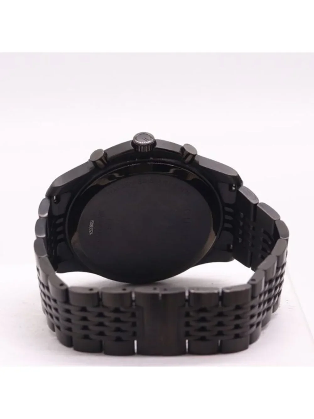 Gucci With and Ji Timeless 126.2 Quartz Date Chronograph Black Dial Watch